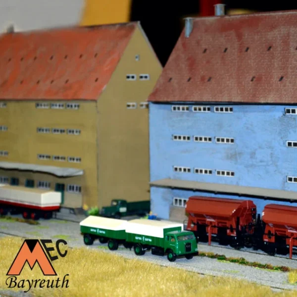 Speicher in der Altstadt. Modelle sind im Eigenbau entstanden. Die Originale stehen heute noch an diesem Platz.