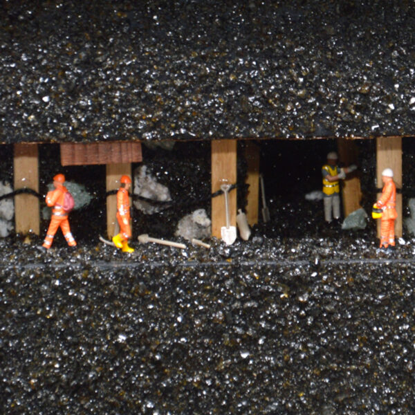 Unsere H0 Arbeiter im Bergwerk - Kommen Sie zur Ausstellung und entdecken diese Neuheit!
