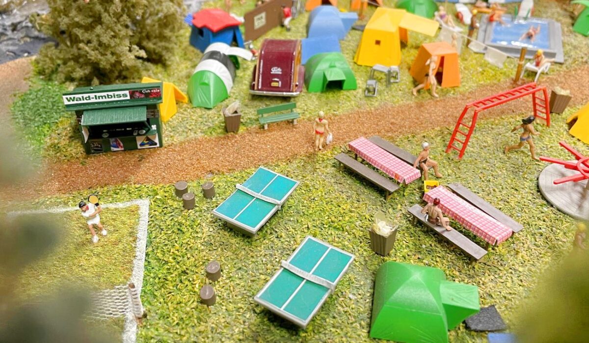 Die Ferien in Bayern sind gestartet. Der Campingplatz ist bereits gefüllt.