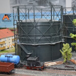 Kessel des ehemaligen Gaswerks in Bayreuth-Birken.