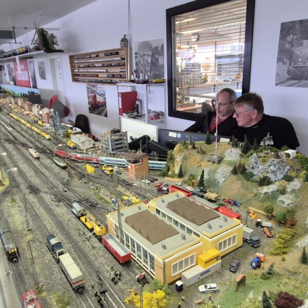 Weiterbau der Gimiks an der Märklin Dreileiter Digitalanlage.