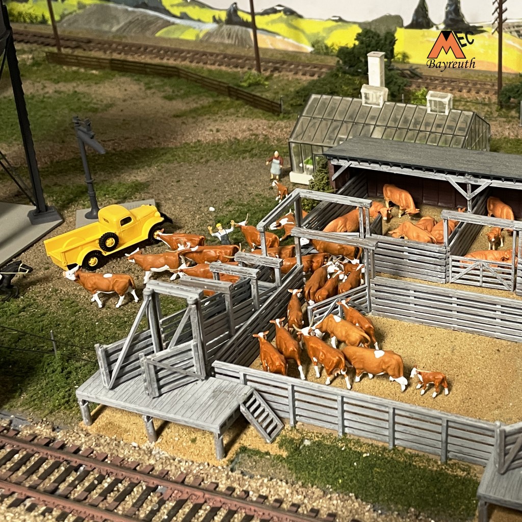 Viehfarm auf der privaten USA Anlage im Clubdomizil